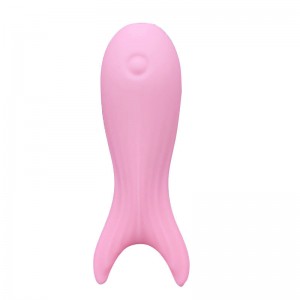 adult sex toy vibrating spear vibrator wand (pink Large fish fork)