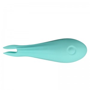 adult sex toy vibrating spear vibrator wand (green small fish fork)