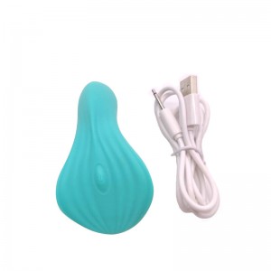 adult sex toy vibrating spear vibrator wand (green petal)