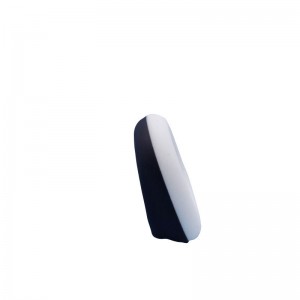 Factory Wholesale Best Price Male Delay Ejaculation Soft Silicone Penis Cock Rings For Men (special-shaped ring white&black)