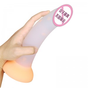 904 New Luminous Dildo Anal Sex Toys for Women Men Colourful Glowing Penis  Butt Plug Adult Toys