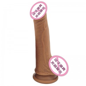 820 Sexy adult shop wholesale Price Big Size Sex Dildo Novelty Toys Soft Silicone Thrusting Dildos for Women in female masturbator