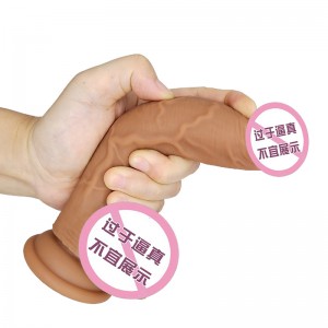 825 Sexy adult shop wholesale Price Big Size Sex Dildo Novelty Toys Soft Silicone Thrusting Dildos for Women in female masturbator