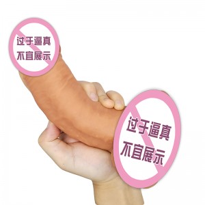 814 Sexy adult shop wholesale Price Big Size Sex Dildo Novelty Toys Soft Silicone Thrusting Dildos for Women in female masturbator
